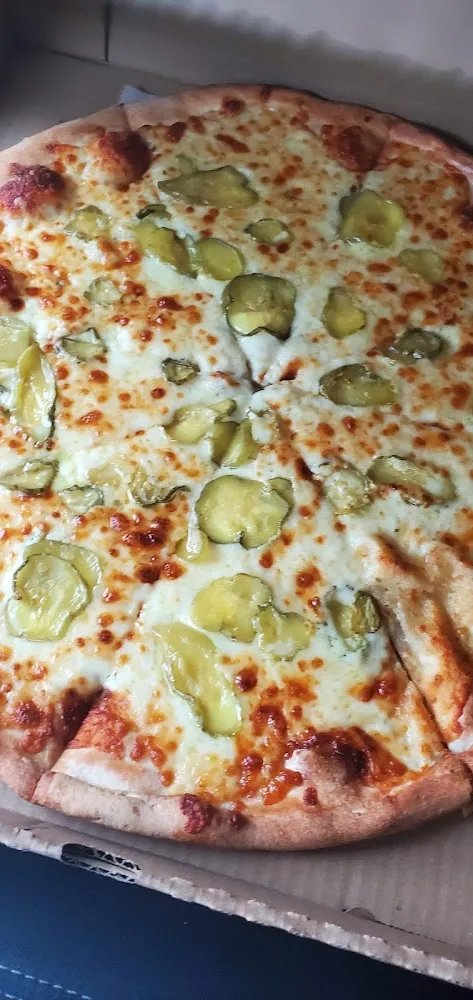 White Pickled Pizza